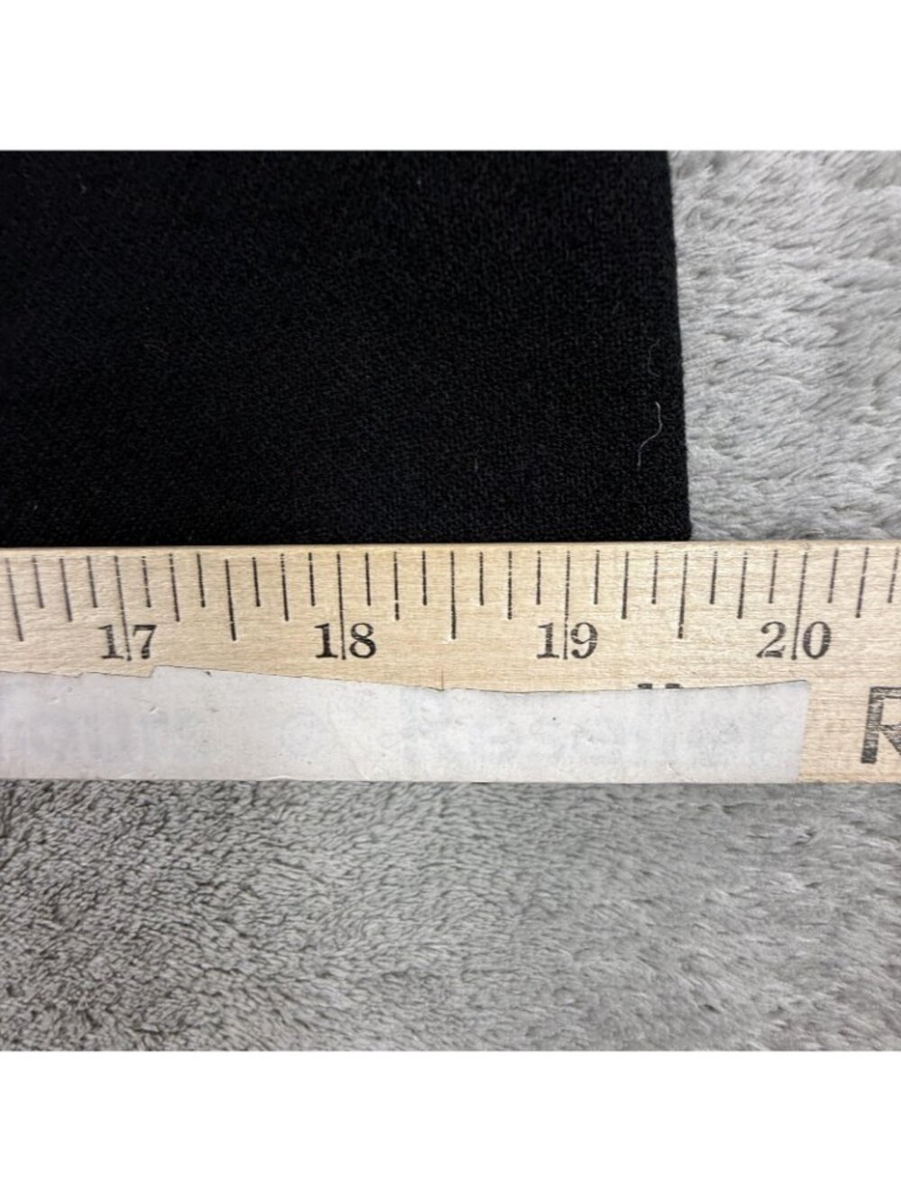 Talbots Skirt Womens 10 Black Wool Pencil Lined Midi Stretch Career Work Office - Picture 13 of 14